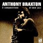 anthony braxton - 3 compositions of new jazz CD 1991 delmark 3 tracks like new DD-415