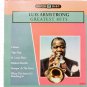 louis armstrong - greatest hits CD 1994 galaxy made in europe 18 tracks like new 3880852