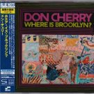 don cherry - where is brooklyn? CD 2017 blue note japan new factory-sealed UCCQ-9346 don cherry - where is brooklyn? CD 2017 blue note japan new factory-sealed UCCQ-9346