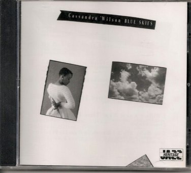 cassandra wilson - blue skies CD 1995 jazz heritage 10 tracks like new 513826L