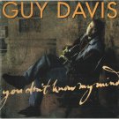 guy davis - you don't know my mind CD 1998 red house 13 tracks like new RHRCD 113