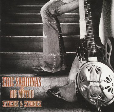 eric sadinas and big motor - sticks & stones CD 2011 provogue 11 tracks near mint PRD 7306 2