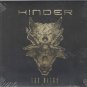 hinder - the reign CD gatefold cardsleeve 2017 BMG 11 tracks new factory-sealed 538296582