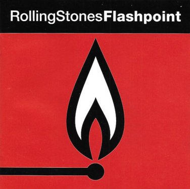 rolling stones - flashpoint CD 1991 promotone columbia sony 17 tracks like new CK 47456