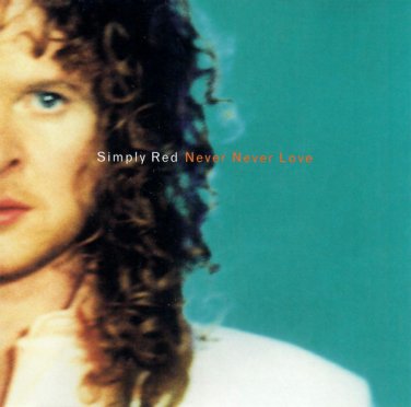 simply red - never never love CD single promo 1995 eastwest 2 tracks like new PRCD 9424-2