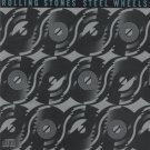 rolling stones - steel wheel CD 1989 rolling stones white lettering 12 tracks like new CK 45333