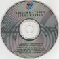 rolling stones - steel wheel CD 1989 rolling stones white lettering 12 tracks like new CK 45333