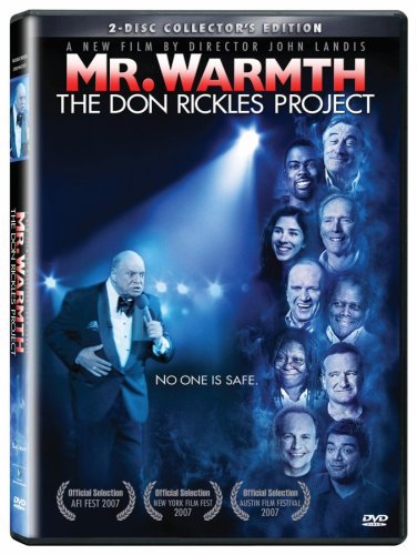 mr. warmth: don rickles project DVD NTSC 2-discs 2007 salient NR 100 minutes widescreen like new