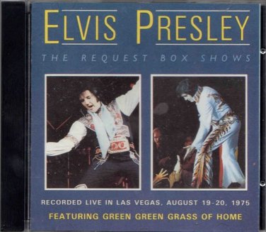 elvis presley - request box shows CD 1990 BILKO 19 tracks like new CD-1594
