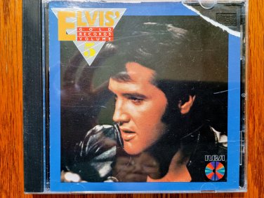elvis presley - elvis' golden records volume 5 CD 1984 RCA 10 tracks used PCD1-4941