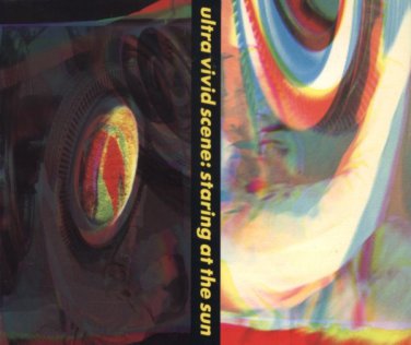 ultra vivid scene - staring at the sun CD single 1990 4AD uk 4 tracks like new bad 0004 cd