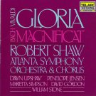 vivaldi: gloria / bach: magnificat - robert shaw / Atlanta Sym Orch CD 1989 telarc like new CD-80194