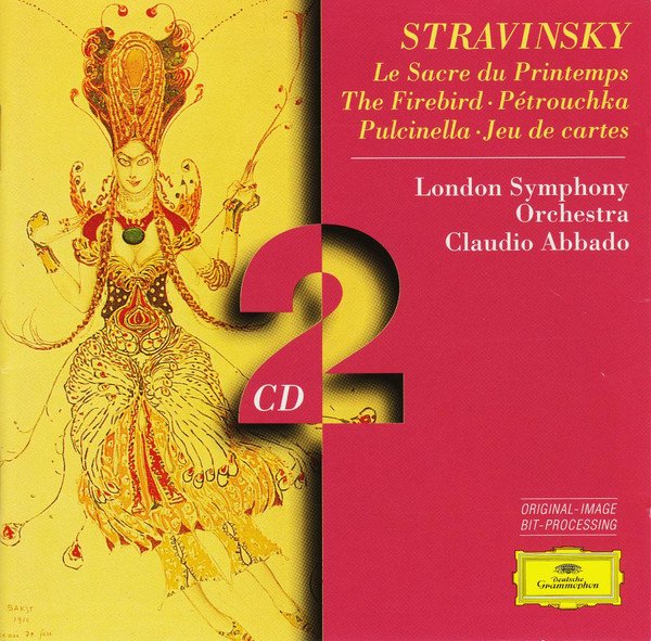stravinsky: Le Sacre Du Printemps .. - London Symphony Orchestra / abbado 2CDs 1997 DG