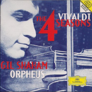 vivaldi: 4 seasons - gil shaham / orpheus CD 2-discs 1997 DG BMG Direct used