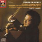 itzhak perlman / samuel sanders - dvorak & smetana CD 1985 emi UK like new CDC 7 47399 2