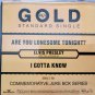 elvis presley - gold standard single: are you lonesome tonight? / i gotta know CD 1989 RCA like new