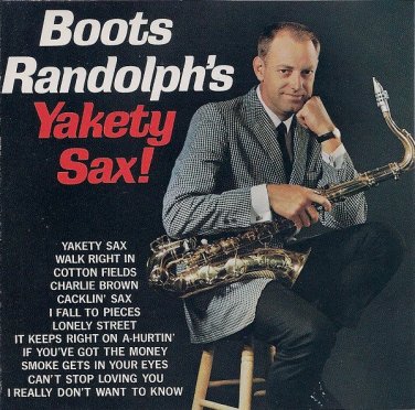 boots randolph's yakety sax! CD 1988 CBS 12 tracks like new AK44356