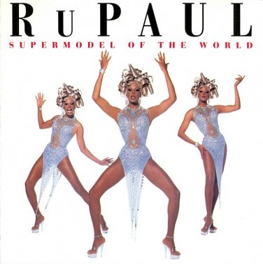 rupaul - supermodel of the world CD 1993 tommy boy BMG Direct 12 tracks like new TBCD 1058