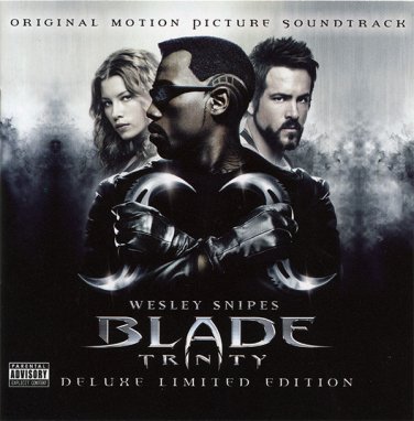 blade: trinity - original motion picture soundtrack CD + DVD 2-discs limited edition 2004 like new