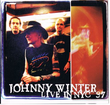 johnny winter - live in NYC '97 CD 1998 pointblank 9 tracks like new 7243 8 45527 2 5