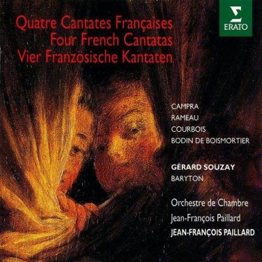 Quatre Cantates Fran&Atilde;&sect;aises pour baryton - orchestre de chambre jean-francois paillard CD erato