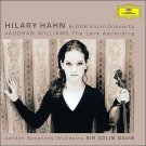 hilary hahn - elgar violin concerto / williams lark ascending CD 2004 DG like new B0003026-02