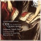 handel: ode for the birthday of queen anne - marcus creed CD 2009 harmonia mundi like new