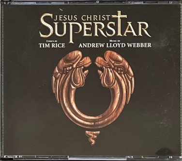 jesus christ superstar - tim rice, andrew lloyd webber 2CDs 1996 reissue like new
