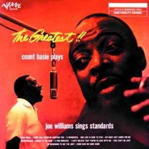 the greatest!! count basie plays, joe williams sings standards CD verve polygram like new 833 774-2