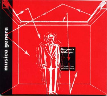 bergmark & klapper - 58 tracks from a common orbit CD 2003 musica genera like new mg 005