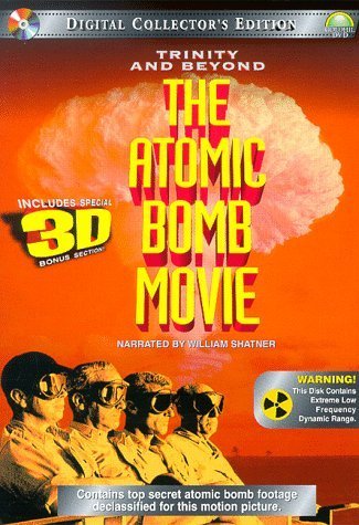 trinity and beyond: the atomic bomb movie DVD 3-D NTSC 1999 VCE 120 minutes like new