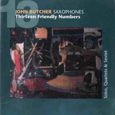 john butcher - thirteen friendly numbers CD 1992 acta uk like new ACTA 6