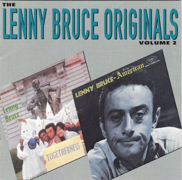 lenny bruce - originals volume 2 CD 1991 fantasy 18 tracks like new FCD-60-024 (F-7007/7011)