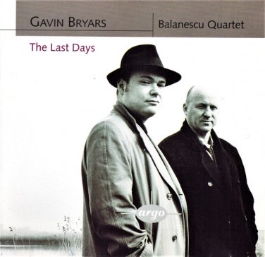 gavin bryars: the last days - balanescu quartet CD promo 1995 argo like new 448 175-2