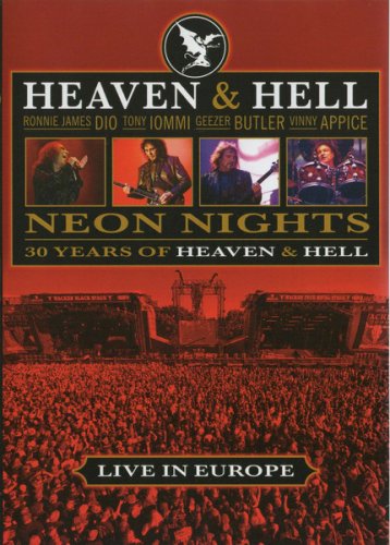 heaven & hell - neon nights: 30 years of heaven & hell live in europe DVD 2010 eagle vision like new