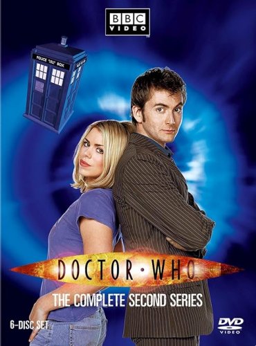 doctor-who complete second series DVD 6-discs NTSC 2009 BBC widescreen like new