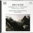 bruckner: symphony no.4 "romantic" - tintner, RSNO CD 1998 naxos like new 8.554128
