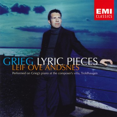 grieg: lyric pieces - Leif Ove Andsnes CD 2002 EMI like new 7243 5 57296 2 0