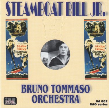bruno tommaso orchestra - steamboat bill jr. CD 2000 imprint italy new IM 002