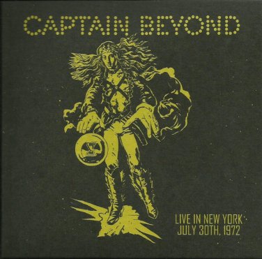 captain beyond - live in new york july 30th, 1972 CD limited edition 2019 purple pyramid new CLO1268