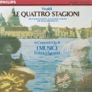 vivaldi: 6 concerti op.8 with four seasons - i musici / agostini CD 1990 philips like new 426 847-2
