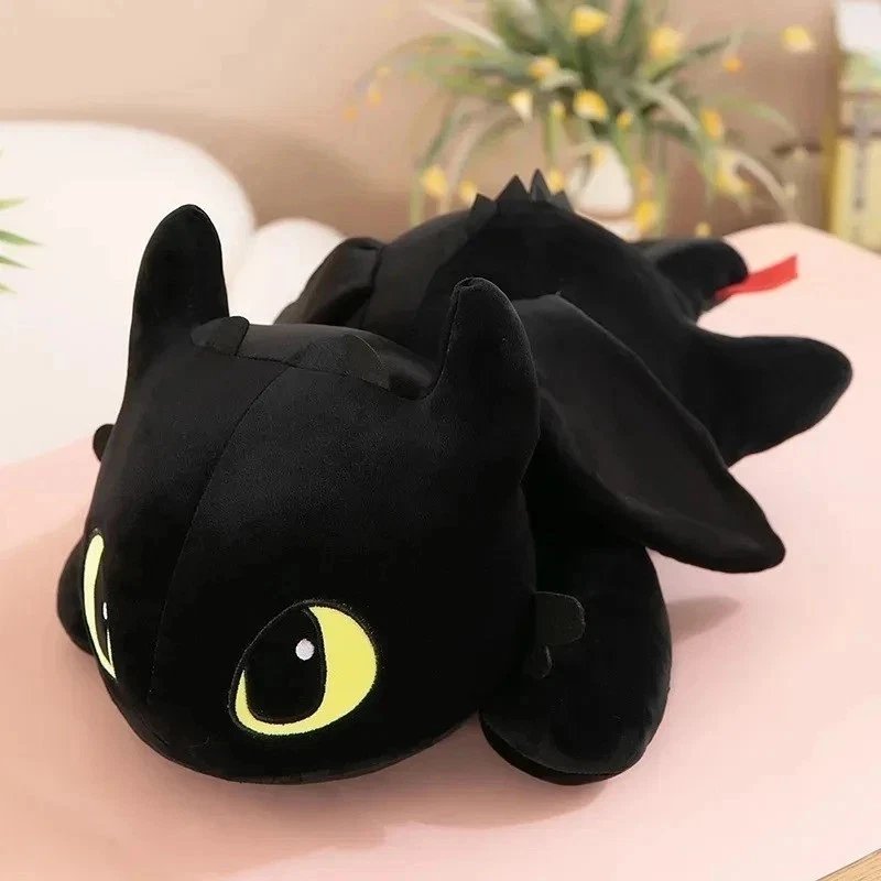 How To Train Your Dragon Toothless Night Fury Soft Plush Doll Toy Kids Gift 30CM
