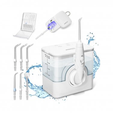 Professional Water Dental Flosser Teeth Cleaner Rechargeable and Cordless