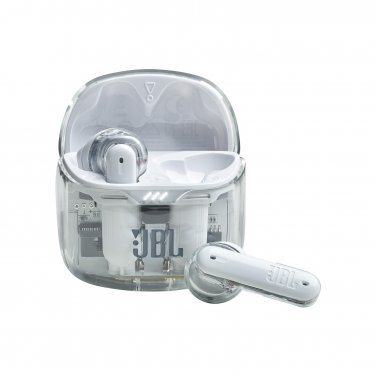 JBL Tune Flex - White True Wireless with Active Noise Cancelling in-Ear Earbuds