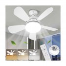 2 in 1 Socket Fan Light with Remote Dimmable 3 Colors LED Light and Brightness 2 in 1 Socket Fan Light with Remote Dimmable 3 Colors LED Light and Brightness