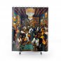 Bathroom Shower Curtain - The Late-Night Hangout - Breathtaking Afro Decor