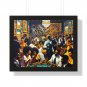 Gameroom Man Cave Framed Wall Art - The Late-Night Hangout - Breathtaking Decor