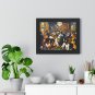 Gameroom Man Cave Framed Wall Art - The Late-Night Hangout - Breathtaking Decor