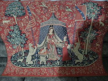 Tapestry - "&Atilde;� mon seul d&Atilde;&copy;sir" The Lady and Unicorn