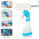 4-in-1 Window & Glass Cleaner – Spray, Scrub, Wipe & Shine in One Tool